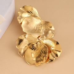 Wholesale 1 Pair French Style Butterfly 304 Stainless Steel 14K Gold Plated Ear Studs - ChicMeto