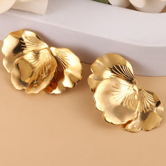 Wholesale 1 Pair French Style Butterfly 304 Stainless Steel 14K Gold Plated Ear Studs - ChicMeto