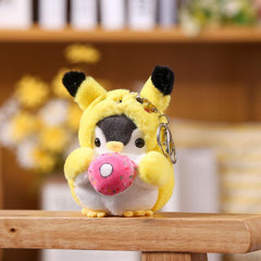 Wholesale 1 Piece Fashion Animal PP Cotton Plating Unisex Bag Pendant Keychain - ChicMeto