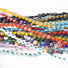 Wholesale 1 Set Acrylic Devil's Eye Polished Beads - ChicMeto