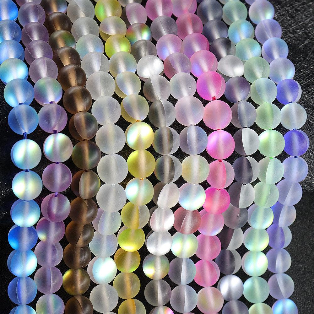 Wholesale 1 Set Artificial Crystal Color Block Beads - ChicMeto