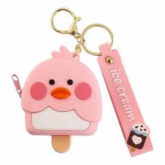 Wholesale Cartoon Style Animal Silica Gel Children Unisex Bag Pendant Keychain - ChicMeto