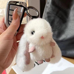 Wholesale Cartoon Style Cute Rabbit Plush Bag Pendant Keychain - ChicMeto