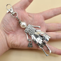 Wholesale Casual Cartoon Alloy Bag Pendant Keychain - ChicMeto