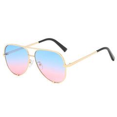 Wholesale Casual Fashion Sports PC Round Frame Full Frame Women's Sunglasses - ChicMeto