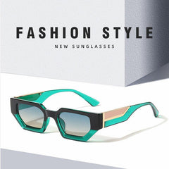 Wholesale Casual Simple Style Geometric PC Square Full Frame Women's Sunglasses - ChicMeto