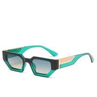 Wholesale Casual Simple Style Geometric PC Square Full Frame Women's Sunglasses - ChicMeto