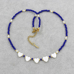 Wholesale Classic Round Shell Beaded Women's Necklace - ChicMeto