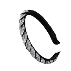 Wholesale Classic Style Color Block Rhinestone Inlay Rhinestones Hair Band - ChicMeto