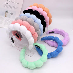 Wholesale Classic Style Solid Color Sponge Hair Band - ChicMeto