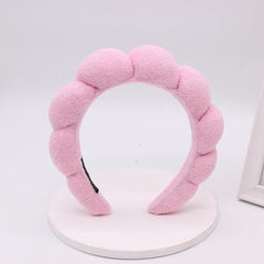 Wholesale Classic Style Solid Color Sponge Hair Band - ChicMeto