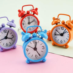 Wholesale Cute Alarm Clock Iron Plating Unisex Keychain - ChicMeto