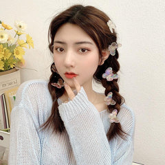 Wholesale Cute Butterfly Acrylic Hair Clip - ChicMeto