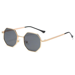 Wholesale Elegant Basic PC Polygon Full Frame Women's Sunglasses - ChicMeto