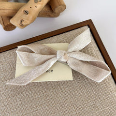 Wholesale Elegant Sweet Bow Knot Flannel Hair Clip - ChicMeto