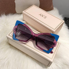 Wholesale Exaggerated Novelty Bow Knot PC Butterfly Frame Full Frame Women's Sunglasses - ChicMeto