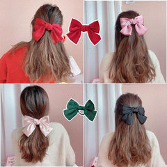 Wholesale Fashion Bow Knot Cloth Pleated Hair Clip 1 Piece - ChicMeto