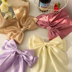 Wholesale Fashion Bow Knot Cloth Pleated Hair Clip 1 Piece - ChicMeto