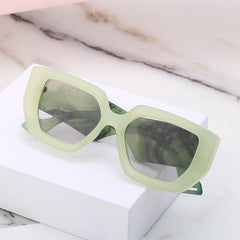 Wholesale IG Style Geometric PC Square Full Frame Women Sunglasses - ChicMeto