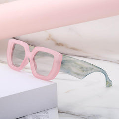 Wholesale IG Style Geometric PC Square Full Frame Women Sunglasses - ChicMeto