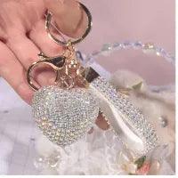 Wholesale Luxurious Sweet Heart Shape Alloy Bag Pendant Keychain | Valentine's Day, Women's Keychain - ChicMeto