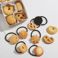 Wholesale Novelty Cookies Plastic Hair Clip - ChicMeto