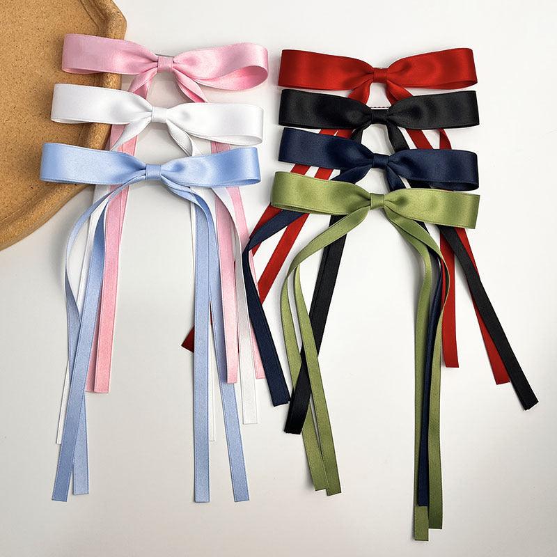 Wholesale Simple Style Bow Knot Alloy Cloth Handmade Hair Clip - ChicMeto