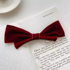 Wholesale Simple Style Bow Knot Cloth Patchwork Hair Clip - ChicMeto