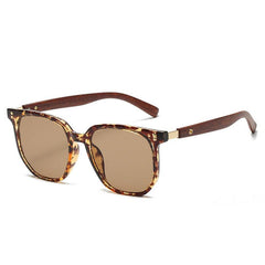 Wholesale Simple Style Classic Color Block PC Square Full Frame Women's Sunglasses - ChicMeto