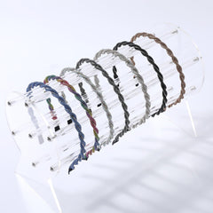 Wholesale Simple Style Classic Solid Color Rhinestone Inlay Rhinestones Hair Band - ChicMeto