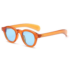 Wholesale Simple Style Commute Color Block PC Oval Frame Full Frame Women Sunglasses - ChicMeto