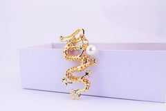 Wholesale Simple Style Dragon Zinc Alloy Keychain | Rhinestone Inlay, Unisex Bag Pendant - ChicMeto