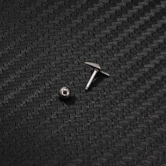 Wholesale Simple Style Lightning Plating Stainless Steel Ear Studs - ChicMeto