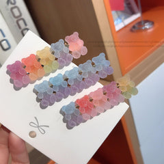 Wholesale Sweet Bear Alloy Soft Glue Hair Clip - ChicMeto