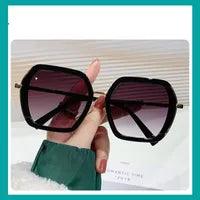 Wholesale Vacation Solid Color PC Polygon Full Frame Women's Sunglasses - ChicMeto