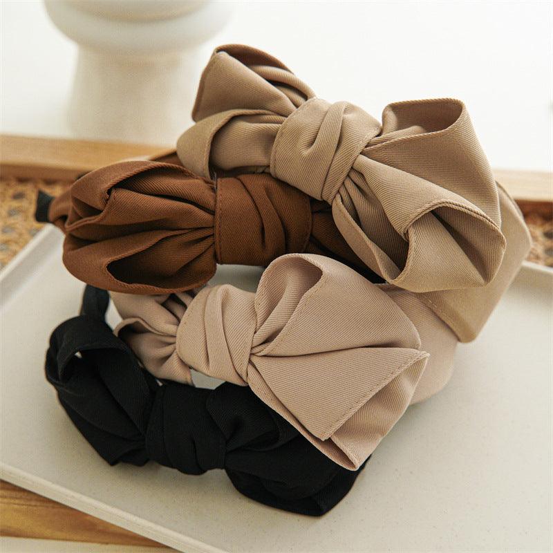 Wholesale Women's Elegant Sweet Bow Knot Cloth Hair Band - ChicMeto