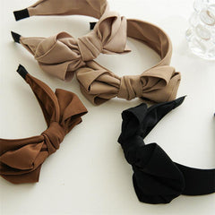 Wholesale Women's Elegant Sweet Bow Knot Cloth Hair Band - ChicMeto