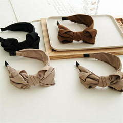 Wholesale Women's Elegant Sweet Bow Knot Cloth Hair Band - ChicMeto