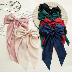 Wholesale Women's Fashion Bow Knot Cloth Hair Clip - ChicMeto