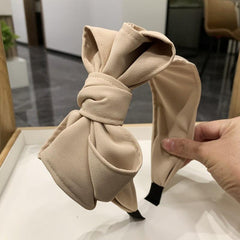 Wholesale Women's Retro Bow Knot Cloth Hair Band - ChicMeto