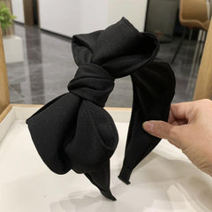 Wholesale Women's Retro Bow Knot Cloth Hair Band - ChicMeto