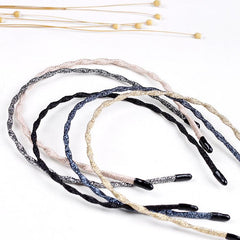 Wholesale Women's Simple Style Solid Color Cloth Hair Band - ChicMeto